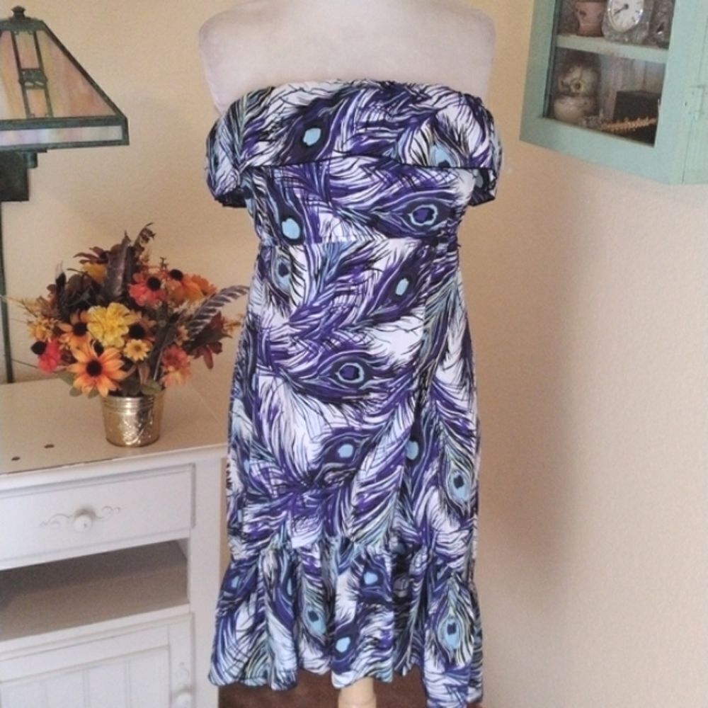 NWT Delia Strapless Dress